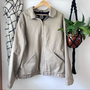 Carhartt Quilted Detroit Tan Spring Jacket